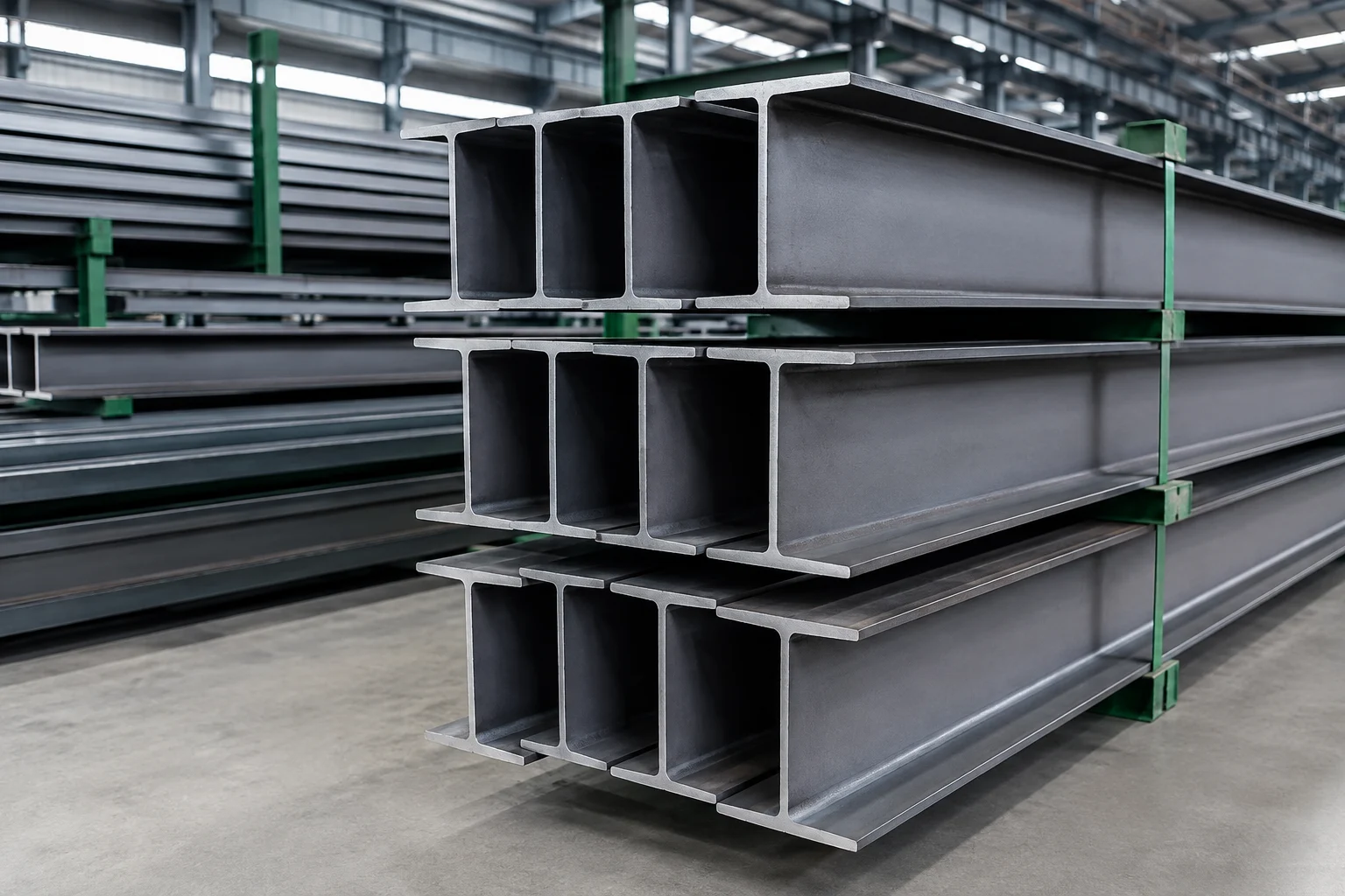 I-Beam supplied by Hindavi Steel Trade Co.